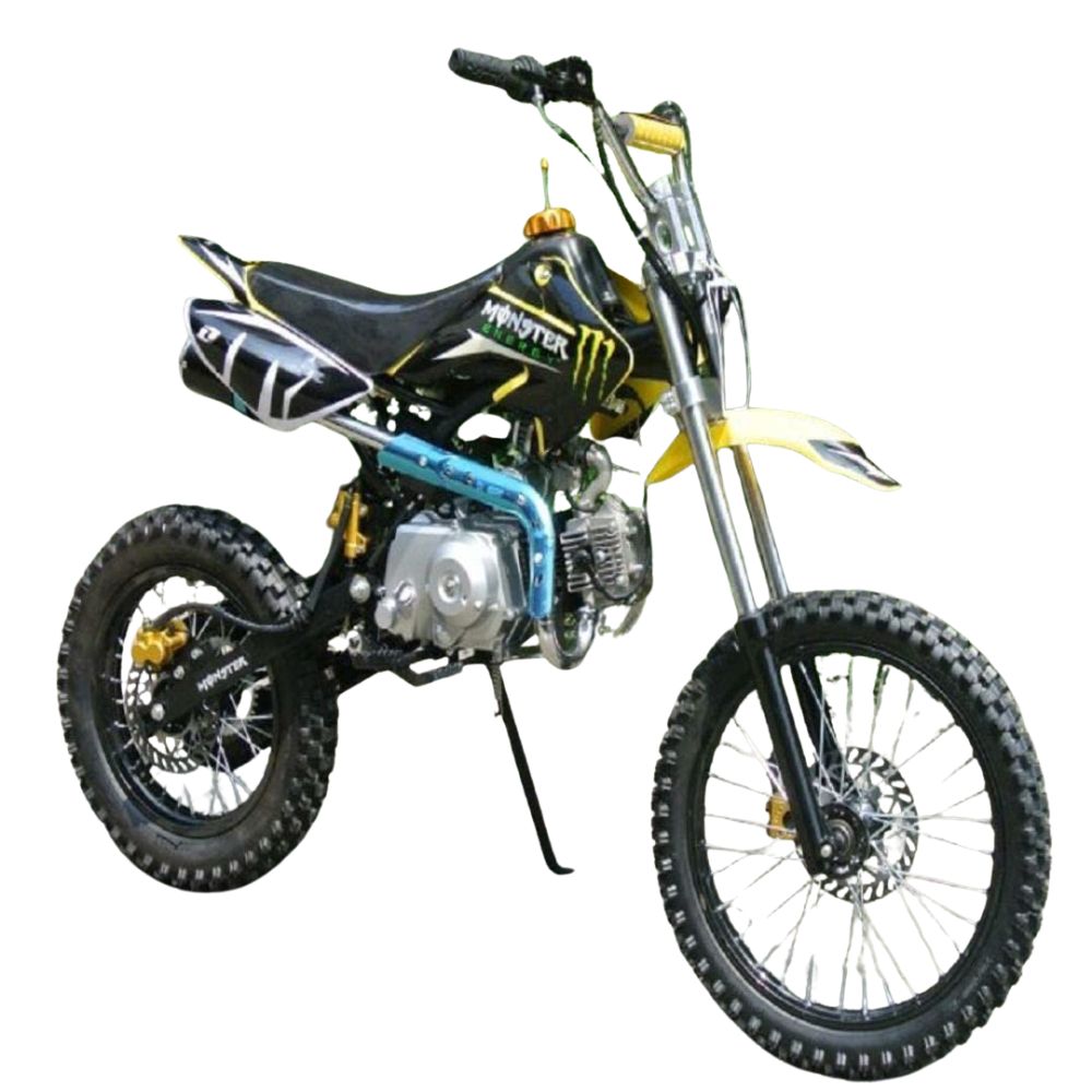 125cc Dirt Bike 125cc Super-Cross Dirt Bike - Best Off-Road Vehicle, Affordable and Budget Friendly Motorcycle, Wheel Base : 1180 mm, Multi-Colour Suitable for Adults between 18 to 35years