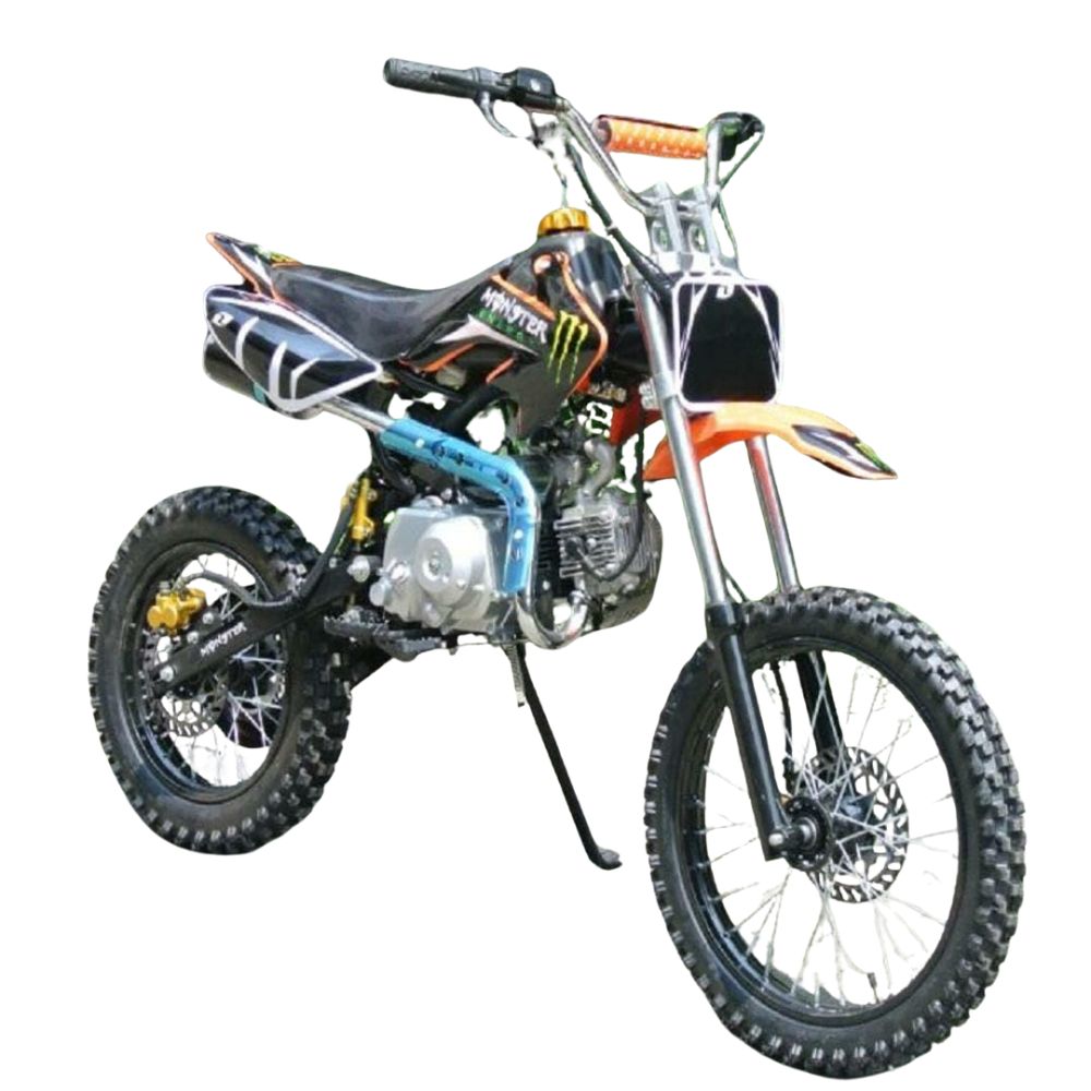 125cc Dirt Bike 125cc Super-Cross Dirt Bike - Best Off-Road Vehicle, Affordable and Budget Friendly Motorcycle, Wheel Base : 1180 mm, Multi-Colour Suitable for Adults between 18 to 35years