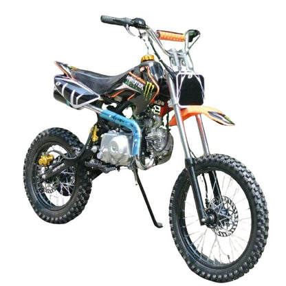 125cc Dirt Bike 125cc Super-Cross Dirt Bike - Best Off-Road Vehicle, Affordable and Budget Friendly Motorcycle, Wheel Base : 1180 mm, Multi-Colour Suitable for Adults between 18 to 35years