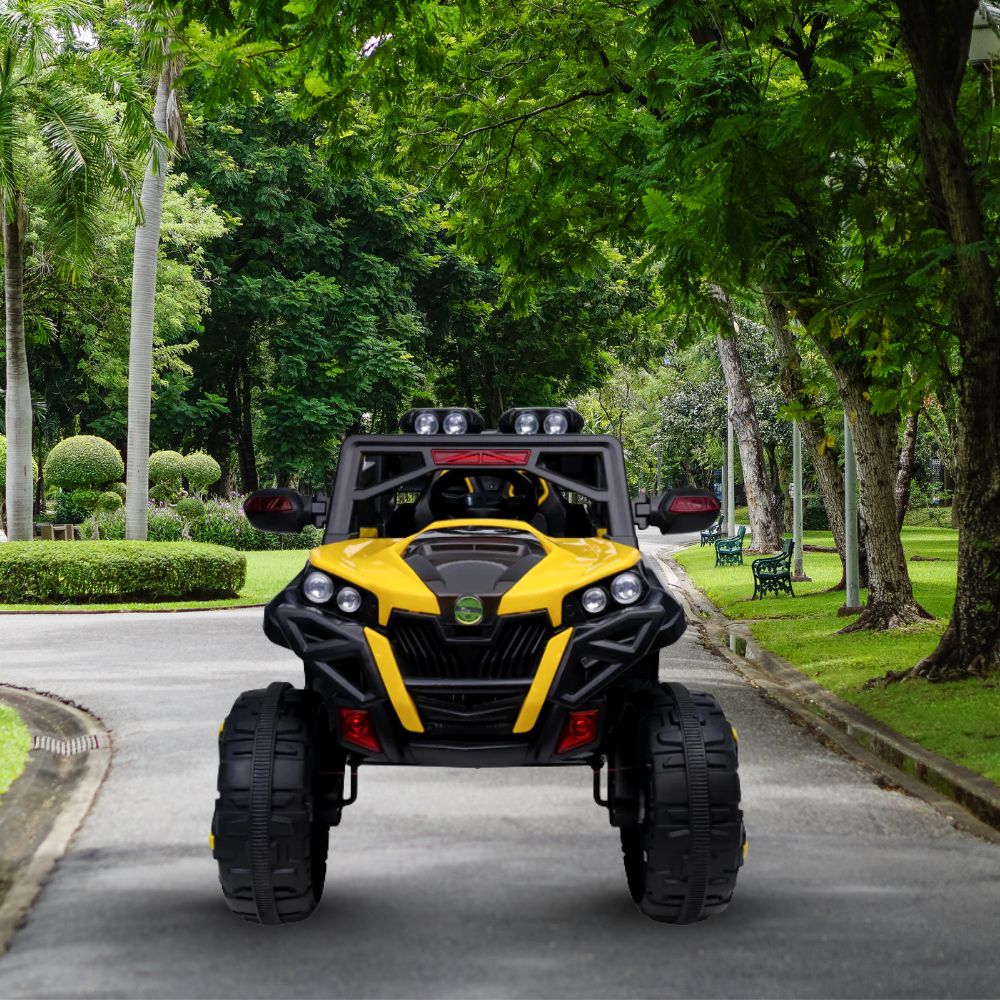 2188 Battery Operated 4x4 Jeep for Kids, Ride on Toy Kids Car with Light & Music | Electric Jeep Battery Car | Baby Big Car for Kids to Drive 1 to 9 Years Boys Girls