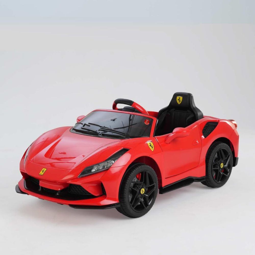 Ferrari F8 12V Battery Operated Ride On Car for Kids with Remote Control