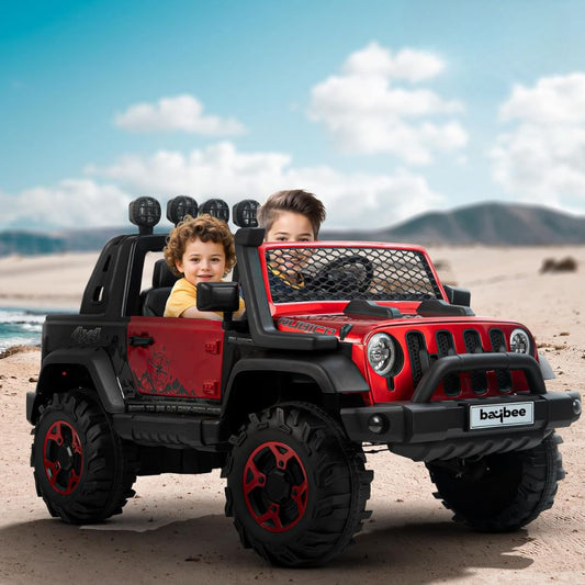 Atom Big Size Rechargeable Battery Operated Jeep for Kids