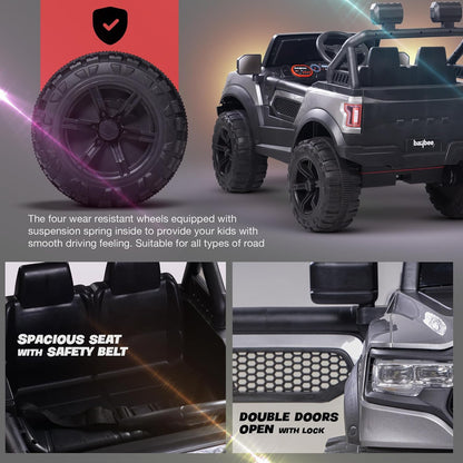 SRI MAHESHWARI ENTERPRISES - 4*4 Run Battery Operated Jeep for Kids, Ride on Toy Kids Car with Led Windshield, Light & Music | Baby Battery Car | Electric Jeep Car for Kids to Drive 3 to 8 Years Boy Girl