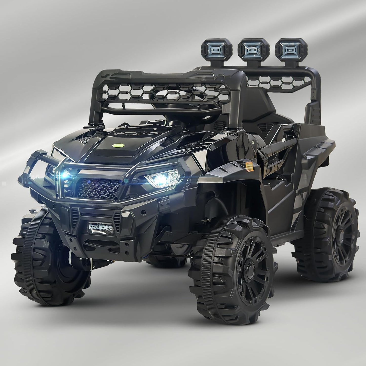 SRI MAHESHWARI ENTERPRISES - Broot Battery Operated Jeep for Kids, Ride on Toy Baby Car with Light & Music, Kids Baby Big Battery Car, Electric Jeep Car for Kids to Drive 3 to 8 Years