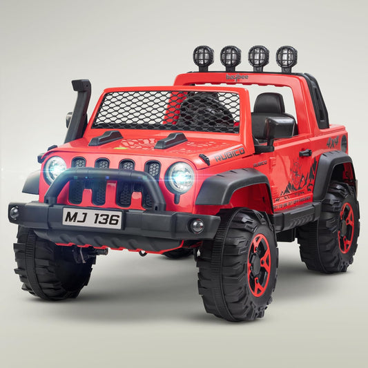 Atom Big Size Rechargeable Battery Operated Jeep for Kids