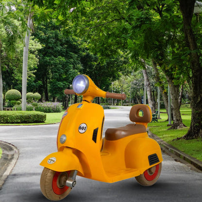 Mini Scooter 6V Battery Operated Rechargeable Ride On Scooter with Foot Accelerator for Kids, 2 to 5 Years,