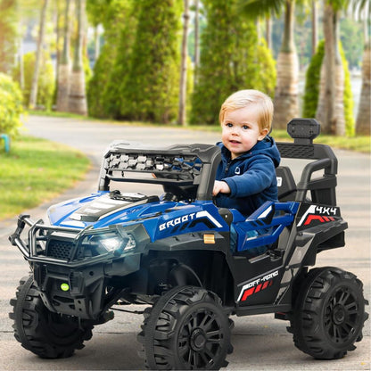Broot 4*4 Battery Operated Jeep for Kids, Ride on Toy Baby Car with Light & Music, Kids Baby Big Battery Car, Electric Jeep Car for Kids to Drive 3 to 8 Years