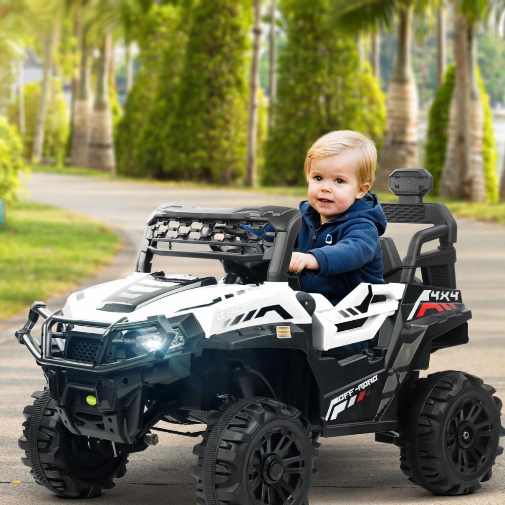 Broot 4*4 Battery Operated Jeep for Kids, Ride on Toy Baby Car with Light & Music, Kids Baby Big Battery Car, Electric Jeep Car for Kids to Drive 3 to 8 Years