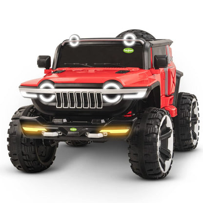 Hulk 4x4 Battery Operated Jeep for Kid, Ride on Toy Baby Car with USB, LED Light & Music | Kids Jeep Big Battery Car | Electric Jeep for Kids to Drive 2 to 10 Years Boys Girls